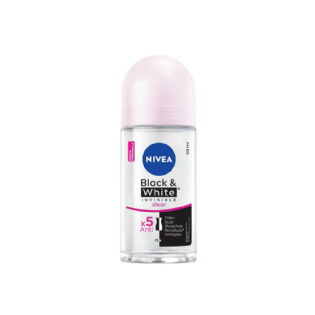 NIVEA DESODORANTE ROLLON INVISIBLE BLACK WHITE F 50ML