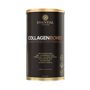 ESSENTIAL COLLAGEN BONES CHOCOLATE LATA  555g/30DS
