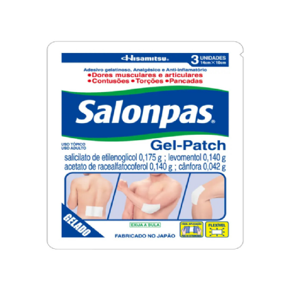 SALONPAS GEL-PATCH PCT 3UN
