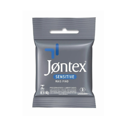 JOHNSON JONTEX PRESERVATIVO SENSITIVE C/ 3 UND


