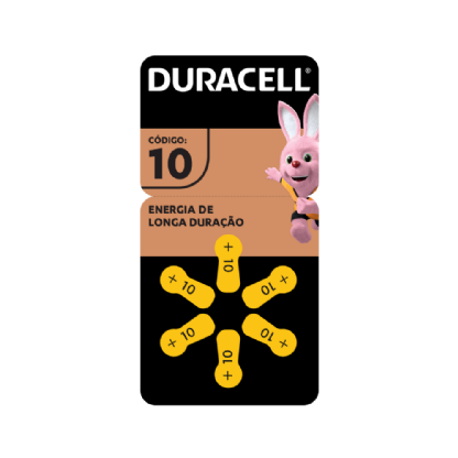DURACELL PILHA AUDITIVA 10 C/6
