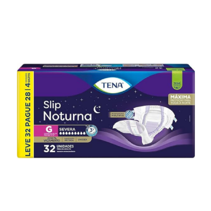 FRALDA TENA SLIP NOTURNA G 32UN