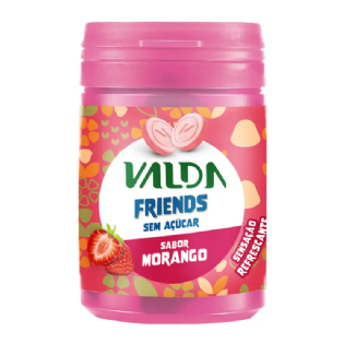 VALDA FRIENDS MORANGO POTE 50G