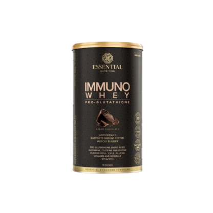 ESSENTIAL IMMUNO WHEY PRO GLUTATHIONE CACAO 465G LATA