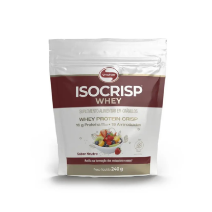 VITAFOR ISOCRISP WHEY PROTEIN NEUTRO 240GR