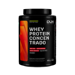DUX WHEY PROTEIN CONCENTRADO TORTA DE LIMAO 900G