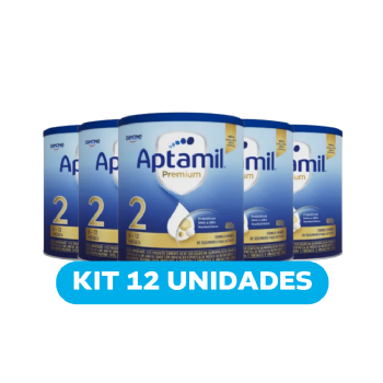 LEITE PO APTAMIL 2 400G| kit com 12 unidades