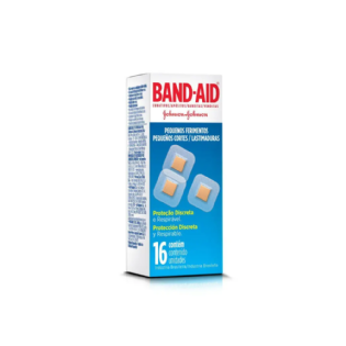 BAND AID PEQUENOS FERIMENTOS CX C/ 16