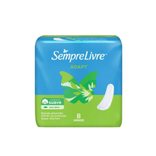 ABSORVENTE SEMPRE LIVRE ESPECIAL ADAPT SUAVE SEM ABAS 8UN