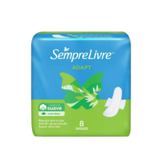 ABSORVENTE SEMPRE LIVRE ADAPT ABAS C/8