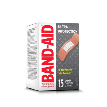 BAND AID ULTRA PROTEÇÃO 15UN