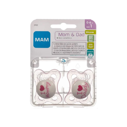 CHUPETA MOM & DAD MAM 0-6 GIRLS