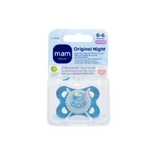 CHUPETA ORIGINAL NIGHT MAM 0-6 BOYS