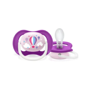 AVENT CHUPETA ULTRA AIR UNITARIA MENINA BALOES 6 18M SCF081/08