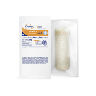 ATADURA CREPE 15MX4, 5M,(1,8) 13F CYSNE UNIDADE ESTERIL