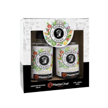 GIORNO KIT LAVA LOUCAS MULTI MASTERCHEF 2X500ML BRANCO