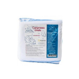 COMPRESSA UMIDA ALERGOSHOP G KIT 2 UNIDADES