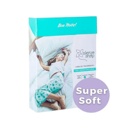 CAPA DE TRAVESSEIRO ESPECIAL SUPER SOFT ALG 50X40