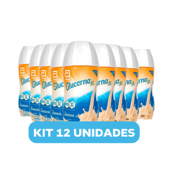GLUCERNA SR BAUNILHA 200ML | KIT COM 12 UNIDADES