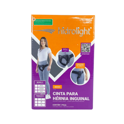 HIDROLIGHT CINTA PARA HÉRNIA INGUINAL ESQUERDA P
