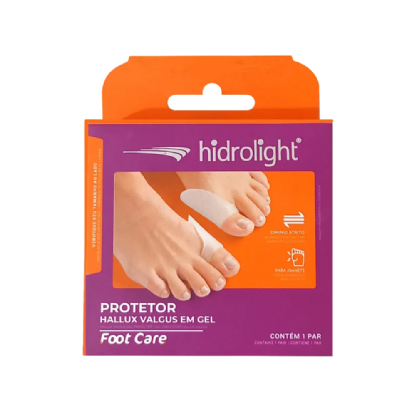 HIDROLIGHT PROTETOR HALLUX VALGUS EM GEL G/GG

