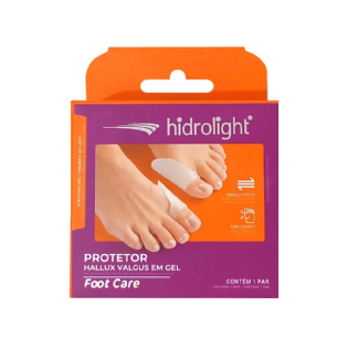 HIDROLIGHT PROTETOR HALLUX VALGUS EM GEL G/GG

