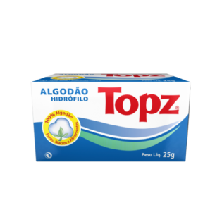 ALGODAO HIDROFILO ROLO 25G TOPZ