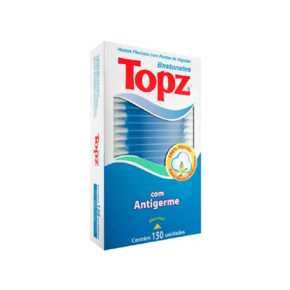 HASTE BASTONETES CARTUCHO 150UNID TOPZ
