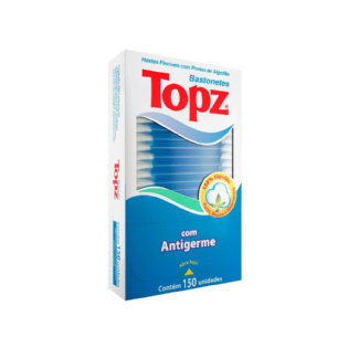 HASTE BASTONETES CARTUCHO 150UNID TOPZ

