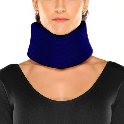 COLAR CERVICAL DE ESPUMA NOTURNO AZUL GG