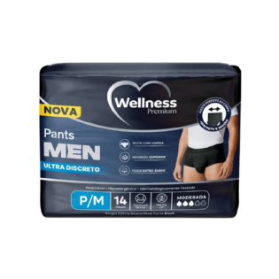 FRALDA WELLNESS PANTS MEN ULTRA DISCRETO P/M14




