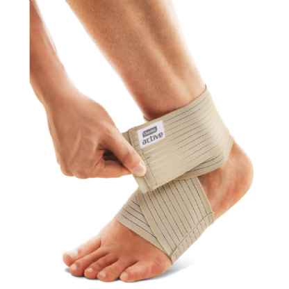 BANDAGEM P/TORNOZELO ELASTICO BEGE U CHA634BGU