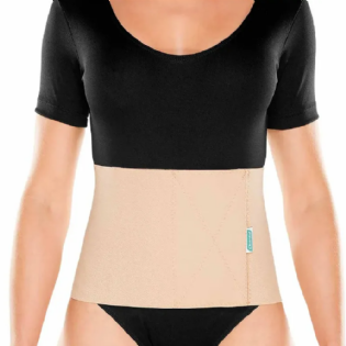 FAIXA ABDOMINAL DE 20CM C/BARBATANA M C305M