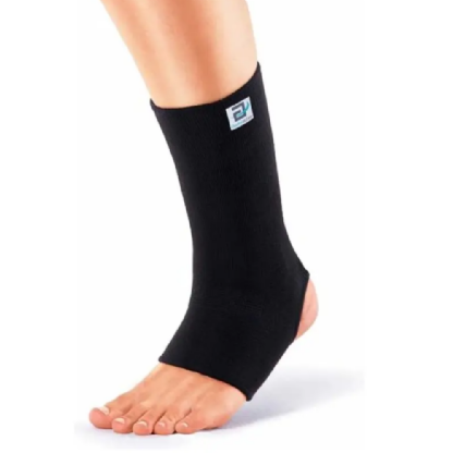 TORNOZELEIRA ELASTICA PRETO PAR G