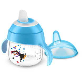 AVENT COPO PINGUIM 200ML AZUL SCF 751/05