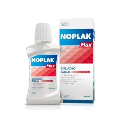 NOPLAK MAX ANTI-SEPTICO BUCAL S/ ALCOOL 1L
