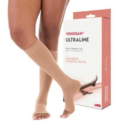 MEIA 3/4 ULTRALINE 20-30 M BEGE C/ PONT BG41012
