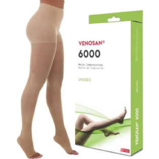 MEIA CALÇA VENOSAN 6000 20-30 G BEGE S/PONT BR6201304