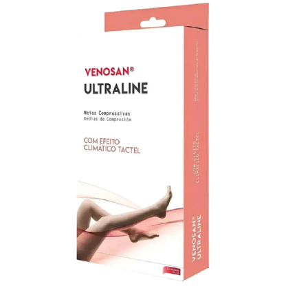 MEIA 3/4 ULTRALINE 30-40 M BEGE C/PONT BG42012