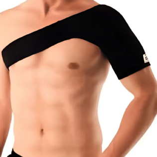 SUPORTE P/OMBRO C/VELCRO PRETO G CHA738PRG