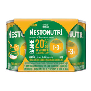 PACK PROMOCIONAL 2 UN NESTONUTRI 800G LATA
