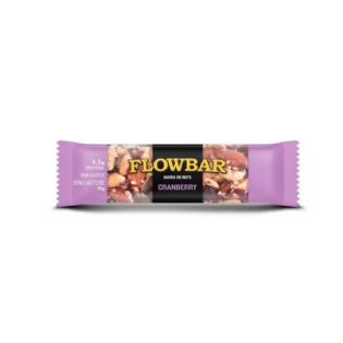 FLOWBAR BARRA DE NUTS CRANBERRY  30G