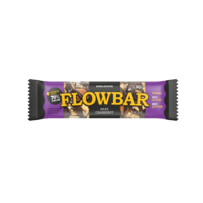 BARRA NUTS CRANBERRY DARK 70% CACAU FLOWBAR
