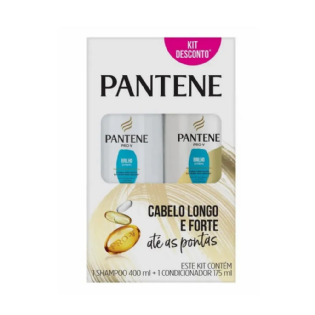 PANTENE KIT BRILHO EXT SHAMPOO 400ML + CONDICIONADOR 175ML