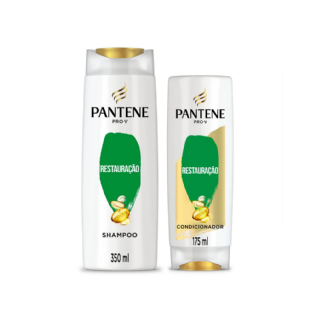 PANTENE KIT RESTAURAÇÃO SHAMPOO 350ML + CONDICIONADOR 175ML