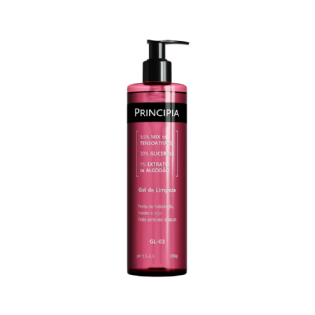 PRINCIPIA GEL LIMPEZA HIDRATANTE 9,5% TENSOATIVOS + 30% GLICERINA + 1% EXTRATO ALGUDAO SKINCARE GL-03 500ML

