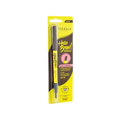 VIZZELA LAPISEIRA P/ SOBRANCELHA HELLO BROW COR 02