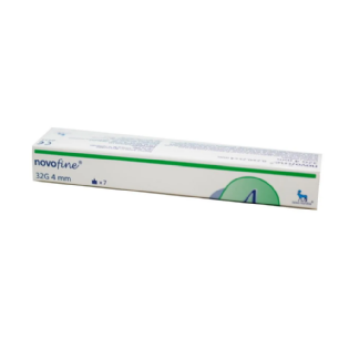 AGULHA P/CANETA INSULINA NOVOFINE  32G 4MM C/100
