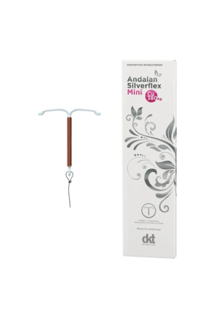DISPOSITIVO DIU ANDALAN SILVER FLEX MINI CU 380 C/ PRATA