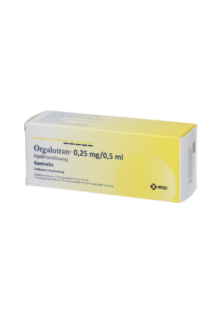 ORGALUTRAN 0,25 MG 1SER.PREENC. 0,25MG/0,5 ML